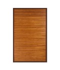 Anji Mountain 4' x 6' Contemporary Chocolate Bamboo Rug