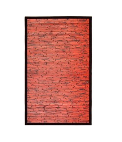 Anji Mountain 6' x 9' Cobblestone Mahogany Bamboo Rug