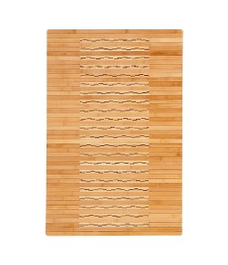 Anji Mountain 20" x 32" Bamboo Kitchen & Bath Mat