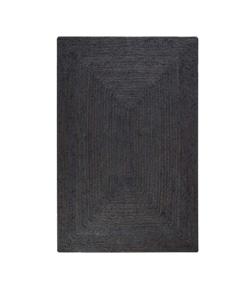 Anji Mountain 4' x 6' Kerala Gray Jute Rug