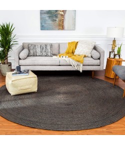 Anji Mountain Anji Mountain 6' x 6' Kerala Gray Jute Rug
