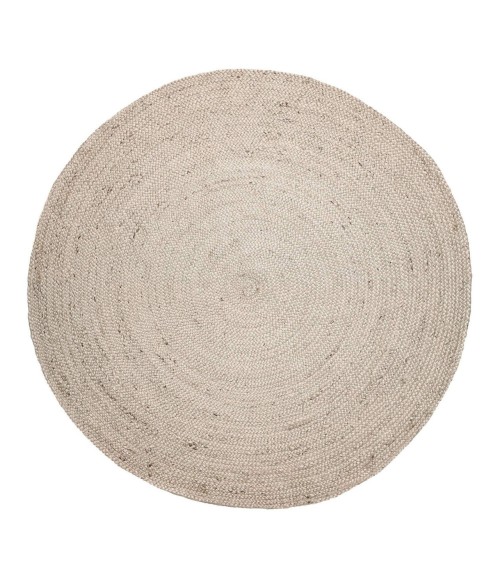 Anji Mountain Kerala Ivory Jute Rug Anji Mountain 6' Round Kerala Ivory Jute Rug