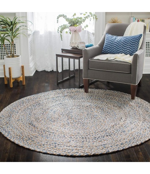 Anji Mountain Janis Rug Anji Mountain 4' Round Janis Rug