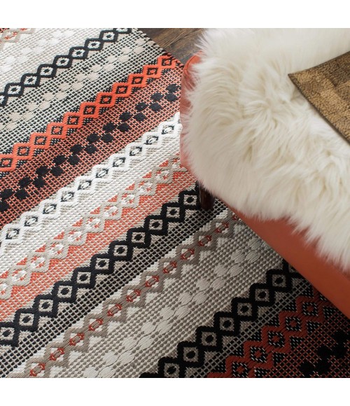 Anji Mountain Torhild Patterned Flatweave Rug Anji Mountain 5' x 8' Torhild Patterned Flatweave Rug