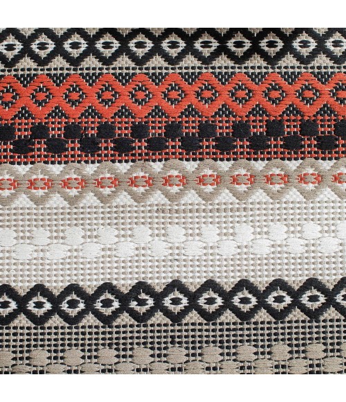 Anji Mountain Torhild Patterned Flatweave Rug Anji Mountain 5' x 8' Torhild Patterned Flatweave Rug