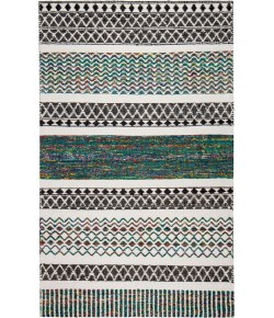 Anji Mountain 2 ft. 6 in. X 8 ft. Durga Hand-Loomed Flatweave Rug