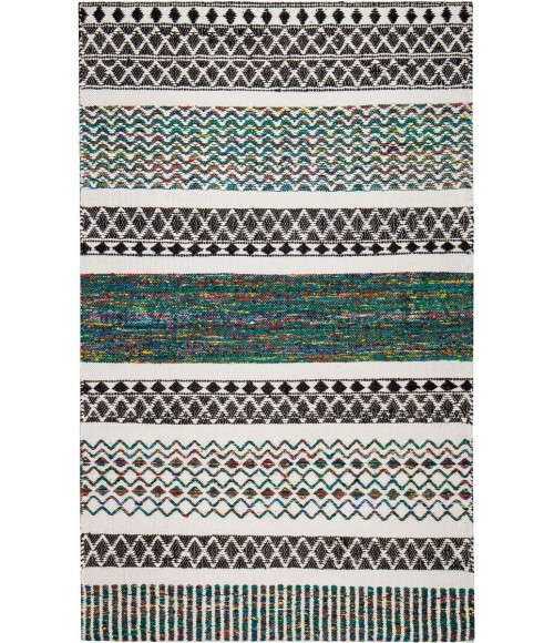 2'6X8' Durga Hand-Loomed Flatweave Rug - Rugs Town 2'6" x 8' Durga Hand-Loomed Flatweave Rug