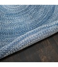 Anji Mountain Epona Braided Blue Rug Anji Mountain 6' Round Epona Braided Round Blue Rug