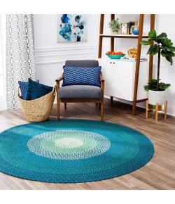 Anji Mountain 6' Round Aarashi Rug