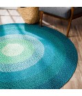 Anji Mountain 8' Round Aarashi Rug