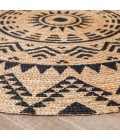 Anji Mountain Cortez Tribal Rug Anji Mountain 4' Round Cortez Tribal Rug