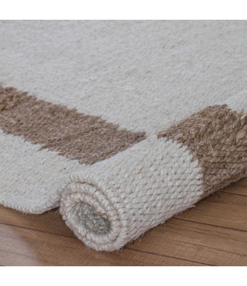 Anji Mountain Whippoorwill Ivory & Tan Jute Rug Anji Mountain 5' x 8' Whippoorwill Ivory & Tan Jute Area Rug