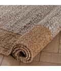 Anji Mountain 8' x 10' Eden Natural & Tan Jute Area Rug