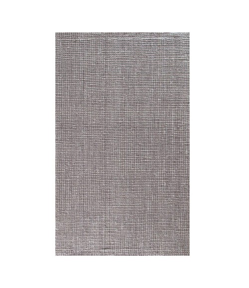 Anji Mountain Andes Gray Jute Rug Anji Mountain 4' x 6' Andes Gray Jute Area Rug