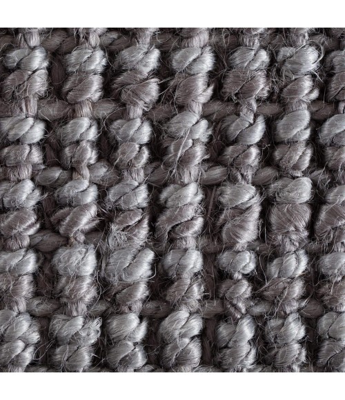 Anji Mountain Andes Gray Jute Rug Anji Mountain 4' x 6' Andes Gray Jute Area Rug