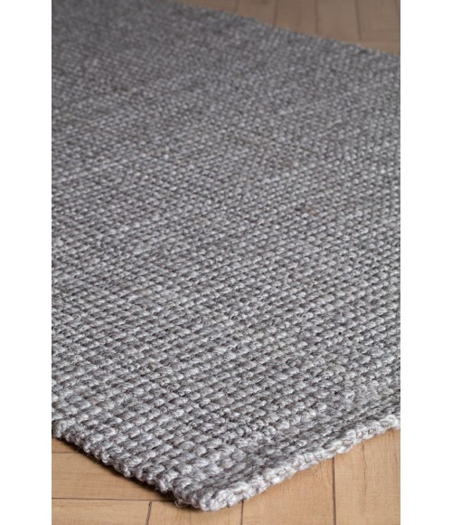 2'6X8' Andes Gray Jute Area Rug - Rugs Town 2'6" x 8' Andes Gray Jute Area Rug