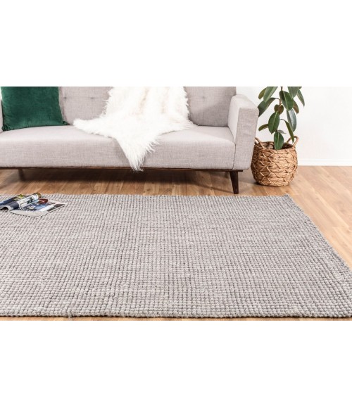 2'6X8' Andes Gray Jute Area Rug - Rugs Town 2'6" x 8' Andes Gray Jute Area Rug