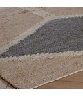 Anji Mountain 5' x 8' Mountains of the Moon Natural Gray & Ivory Jute Area Rug