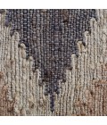 Anji Mountain 5' x 8' Mountains of the Moon Natural Gray & Ivory Jute Area Rug