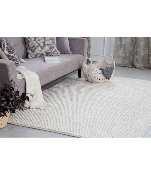 7'6X9'6 Cloudveil Ivory Rug - Rugs Town 7'6" x 9'6" Cloudveil Ivory Rug