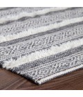 Anji Mountain Corrina Charcoal Gray/Natural Cotton Rug Anji Mountain 4' x 6' Corrina Charcoal Gray/Natural Cotton Rug