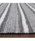 Anji Mountain Corrina Charcoal Gray/Natural Cotton Rug Anji Mountain 4' x 6' Corrina Charcoal Gray/Natural Cotton Rug