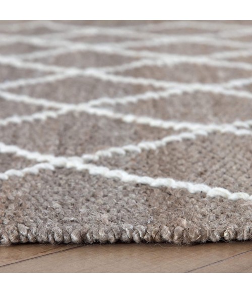 Anji Mountain Hopscotch Wool Diamonds Rug Anji Mountain 5' x 7' Hopscotch Wool Diamonds Rug