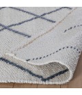 Anji Mountain Kingston Ivory With Gray/Blue Diamond Rug Anji Mountain 8' x 10' Kingston Ivory with Gray/Blue Diamond Rug