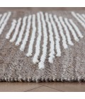 Anji Mountain Marconi Natural With Ivory Wool Pattern Rug Anji Mountain 5' x 7' Marconi Natural with Ivory Wool Pattern Rug