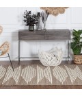 Anji Mountain Marconi Natural With Ivory Wool Pattern Rug Anji Mountain 5' x 7' Marconi Natural with Ivory Wool Pattern Rug