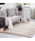 Anji Mountain Marconi Natural With Ivory Wool Pattern Rug Anji Mountain 5' x 7' Marconi Natural with Ivory Wool Pattern Rug