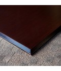 Anji Mountain Dark Cherry Plush Bamboo Chair Mat With Lip Rug Anji Mountain 47" x 51" Dark Cherry Plush Bamboo Chair Mat with lip