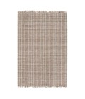 Anji Mountain 8' x 10' Okemah Jute and Ivory Wool Rug