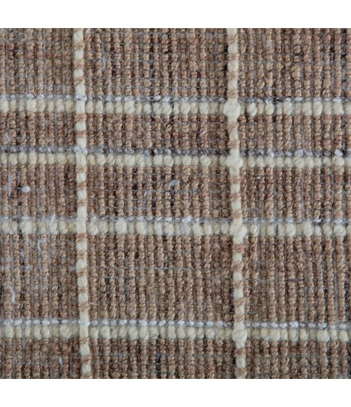 Anji Mountain Okemah Jute And Ivory Wool Rug Anji Mountain 8' x 10' Okemah Jute and Ivory Wool Rug