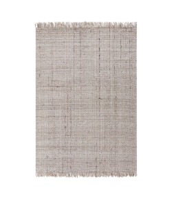 Anji Mountain 8' x 10' Sallisaw Bleach Jute with Wool Polyester Yarn Rug