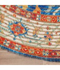 Anji Mountain Sahand Distressed Rug Anji Mountain 6' Round Sahand Distressed Rug