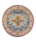Anji Mountain Sahand Distressed Rug Anji Mountain 6' Round Sahand Distressed Rug
