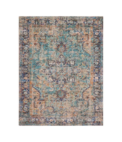 Anji Mountain Hazaran Distressed Rug Anji Mountain 7'6" x 9' Hazaran Distressed Rug