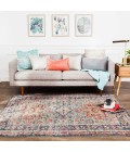 Anji Mountain 6' Round Chaloon Distressed Rug