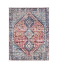 Anji Mountain 8' Round Lenjan Distressed Rug