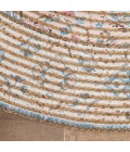 Anji Mountain Damavand Distressed Rug Anji Mountain 6' Round Damavand Distressed Rug