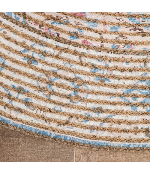 Anji Mountain Damavand Distressed Rug Anji Mountain 6' Round Damavand Distressed Rug