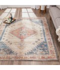 Anji Mountain Beso Distressed Rug Anji Mountain 6' Round Beso Distressed Rug