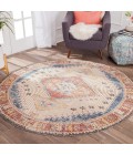 Anji Mountain Beso Distressed Rug Anji Mountain 6' Round Beso Distressed Rug