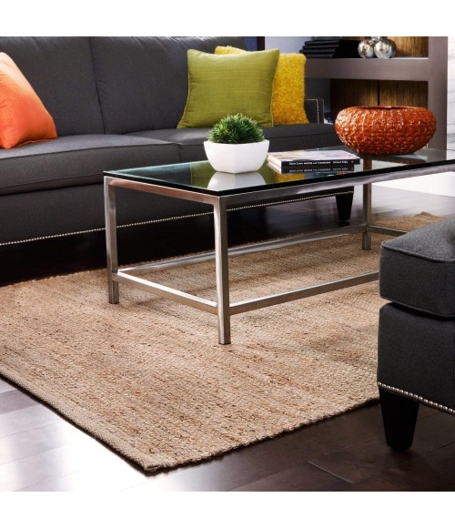 Anji Mountain Portland Natural Jute Rug Anji Mountain 4' x 6' Portland Natural Jute Rug