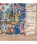 Anji Mountain Gilan Orange Medallion Distressed Rug Anji Mountain 5' x 7' Gilan Orange Medallion Distressed Rug