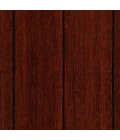 36" x 48" Dark Cherry Standard Bamboo Chair Mat with lip
