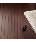 Anji Mountain Natural Standard Bamboo Chair Mat With Lip Rug Anji Mountain 36" x 48" Natural Standard Bamboo Chair Mat with lip