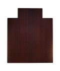 Anji Mountain Natural Standard Bamboo Chair Mat With Lip Rug Anji Mountain 36" x 48" Natural Standard Bamboo Chair Mat with lip