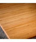 Anji Mountain Natural Deluxe Bamboo Chair Mat No Lip Rug Anji Mountain 48" x 72" Natural Deluxe Bamboo Chair Mat no lip